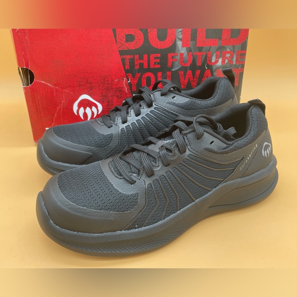 10 W - Wolverine Women Bolt Durashocks Carbon Max Toe Black Safety /Work  Shoes